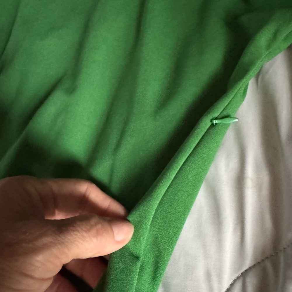 Green short sleeve jumpsuit size medium - Picture 7 of 11